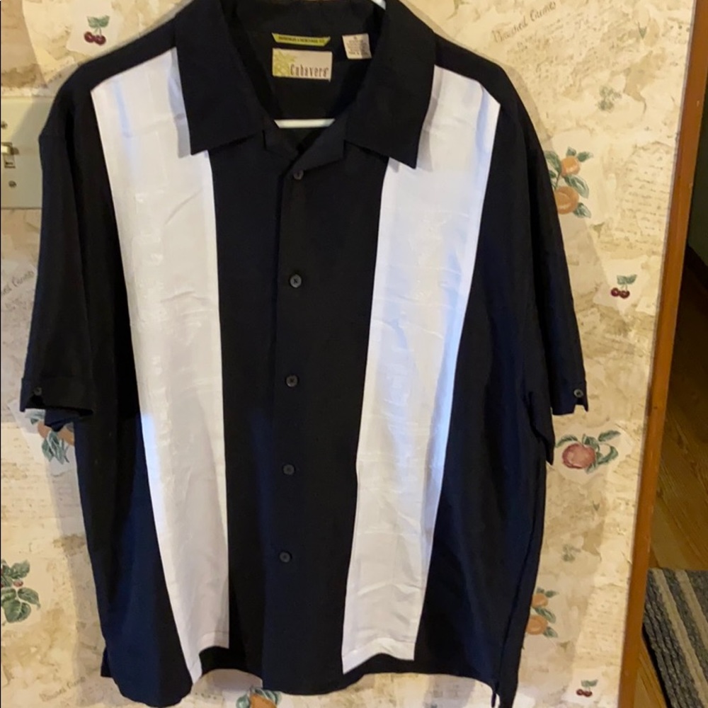 Men’s Cubavera short sleeve button up shirt xl